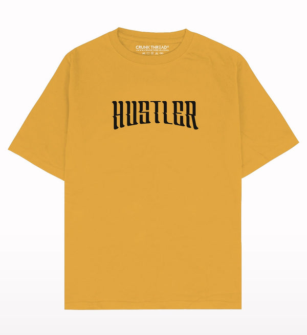 Hustler Mustard Oversized T-shirt