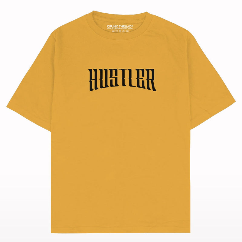 Hustler Mustard Oversized T-shirt