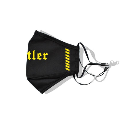 Hustler Face Mask With Nose Clip & Adjustable Ear Loop - Crunk Thread