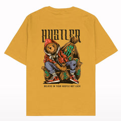 Hustler Mustard Oversized T-shirt