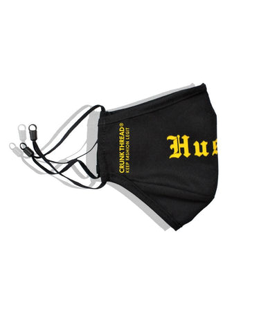 Hustler Face Mask With Nose Clip & Adjustable Ear Loop - Crunk Thread