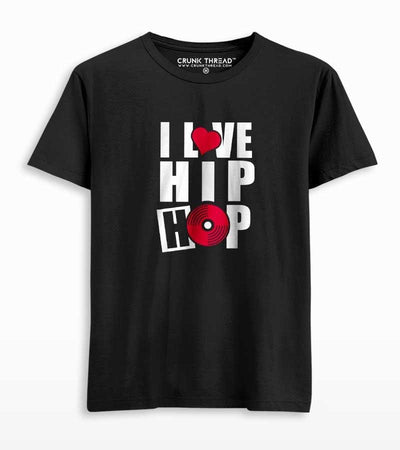 I love Hip Hop T-shirt - Crunk Thread