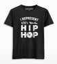 I Represent 100% Real Hip Hop Men's Printed T-shirt