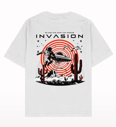 Invasion Oversized T-shirt - Crunk Thread