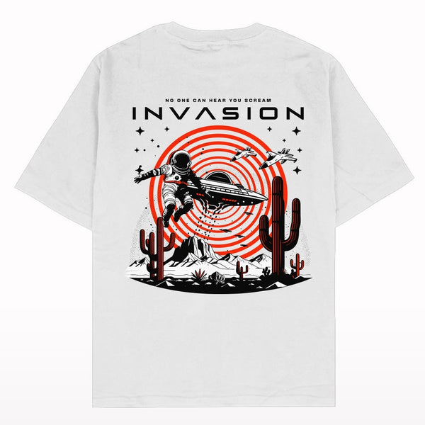 Invasion Oversized T-shirt - Crunk Thread