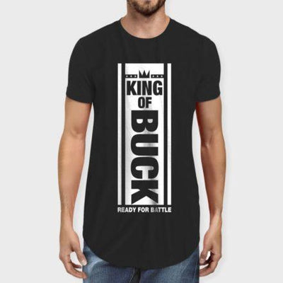 King Of Buck Men's Longline T-shirt - Crunk Thread