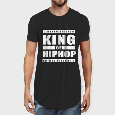 KIng Of Hip Hop Men's Longline T-shirt - Crunk Thread
