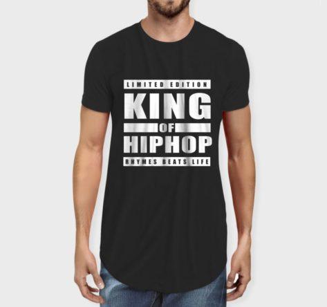 KIng Of Hip Hop Men's Longline T-shirt - Crunk Thread