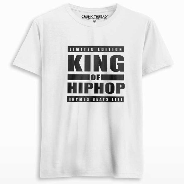 King Of Hip Hop printed T-shirt - Crunk Thread