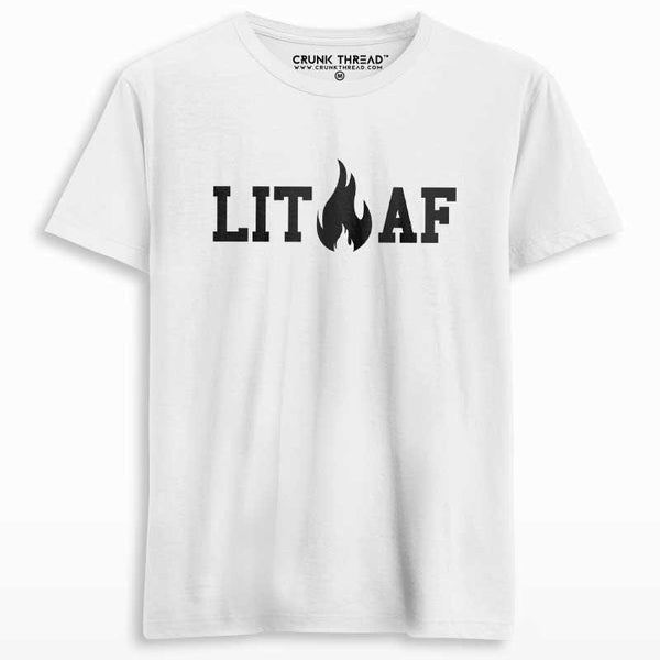 Lit AF T-shirt - Crunk Thread