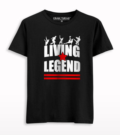 Living legend Printed T-shirt - Crunk Thread