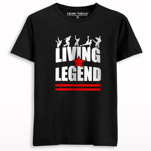 Living legend Printed T-shirt - Crunk Thread