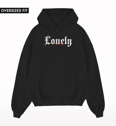 Lonely Human Being Oversized Hoodie - Crunk Thread