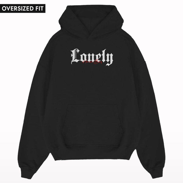 Lonely Human Being Oversized Hoodie - Crunk Thread