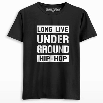 Longlive underground hiphop T-shirt - On sale - Crunk Thread