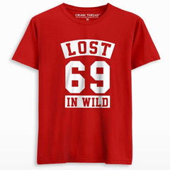 Lost In wild Men's Printed T-shirt - Crunk Thread