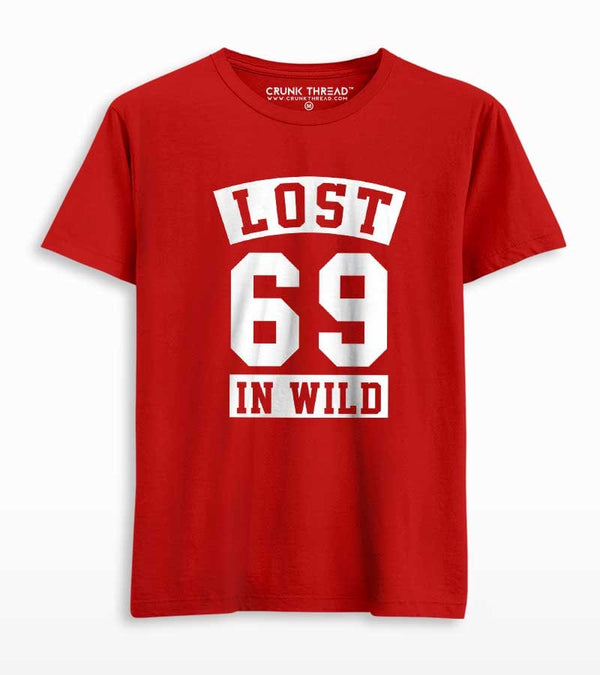 lost in wild t shirt