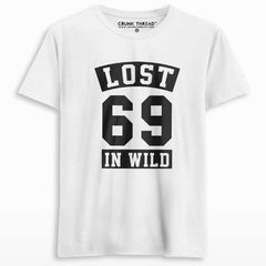 Lost In wild Men's Printed T-shirt - Crunk Thread