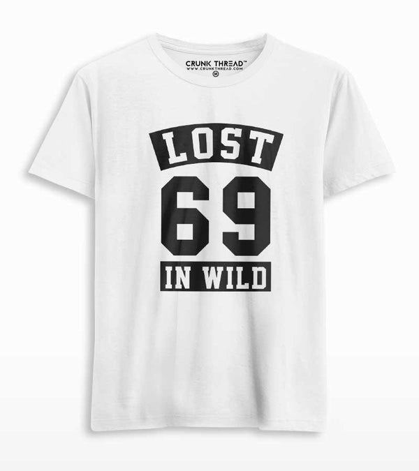 lost in wild t shirt