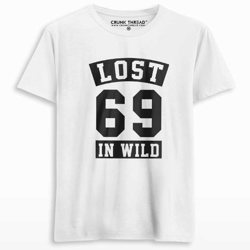 Lost In wild Men's Printed T-shirt - Crunk Thread