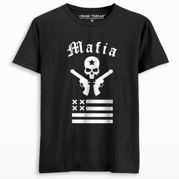 Mafia Men's Printed T-shirt - Crunk Thread