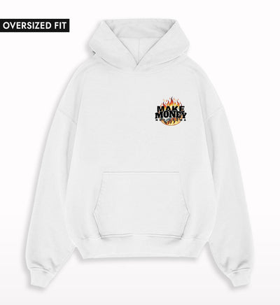 Make Money Not Drama Oversized Hoodie - Crunk Thread