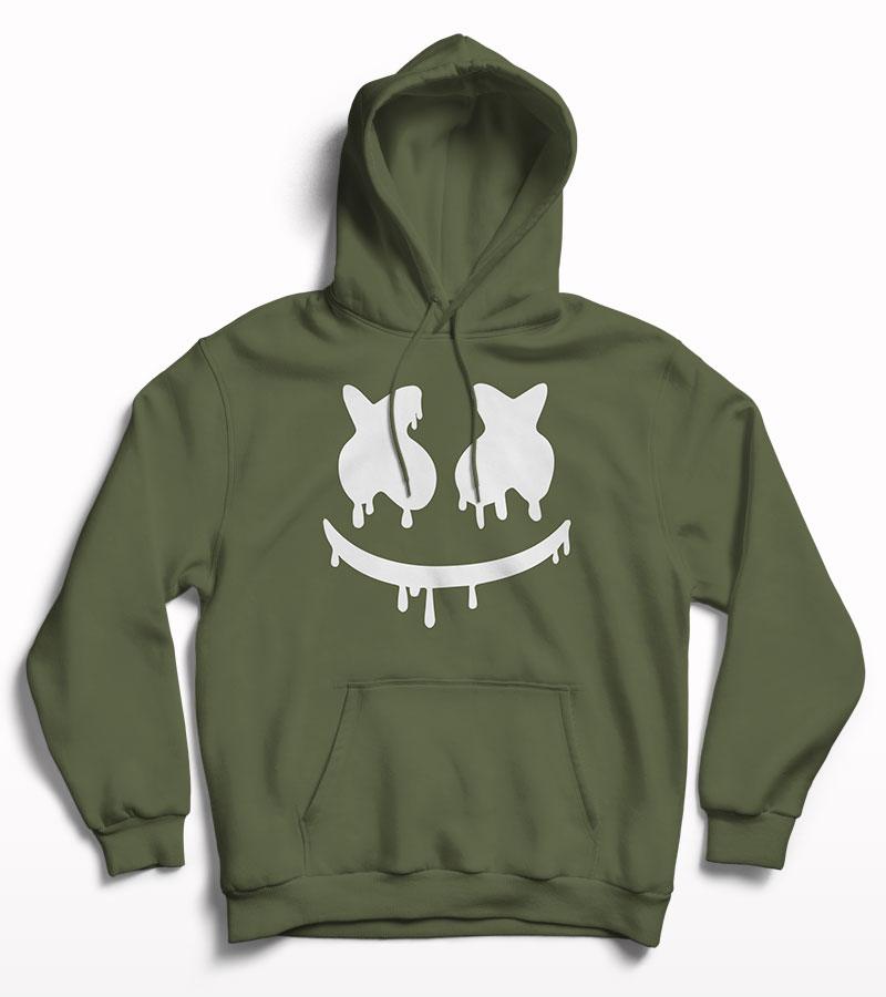 Dj mello Printed Hoodie - Crunk Thread