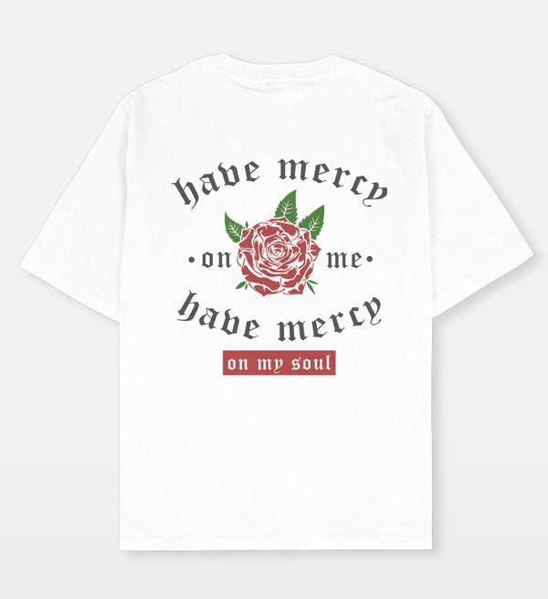 Mercy Oversized White T-shirt