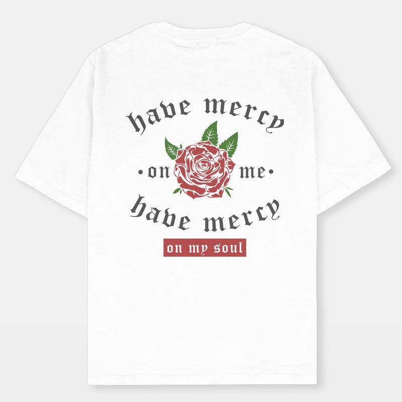 Mercy Oversized White T-shirt