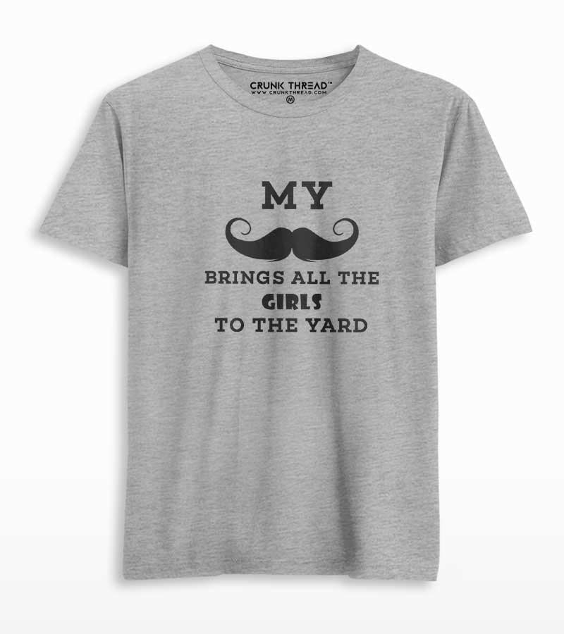 Mustache T-shirt - Crunk Thread