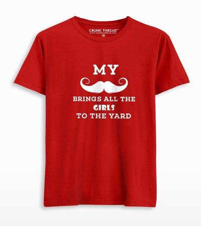 Mustache T-shirt - Crunk Thread