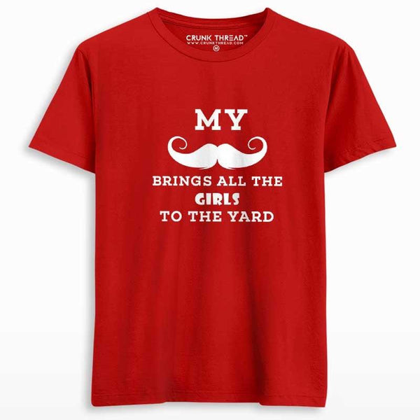Mustache T-shirt - Crunk Thread