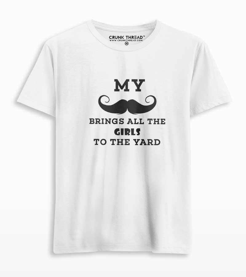 Mustache T-shirt - Crunk Thread
