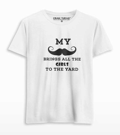 Mustache T-shirt - Crunk Thread