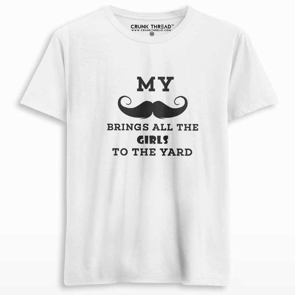 Mustache T-shirt - Crunk Thread
