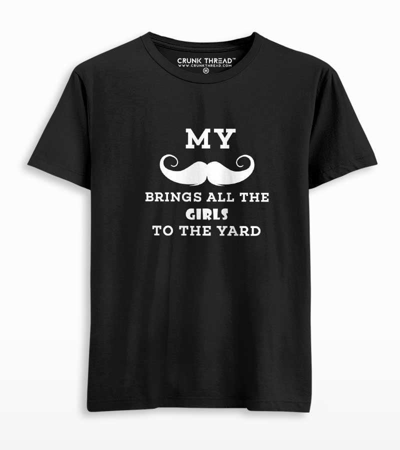 Mustache T-shirt - Crunk Thread