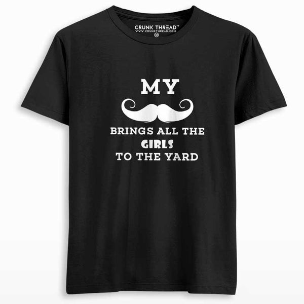Mustache T-shirt - Crunk Thread