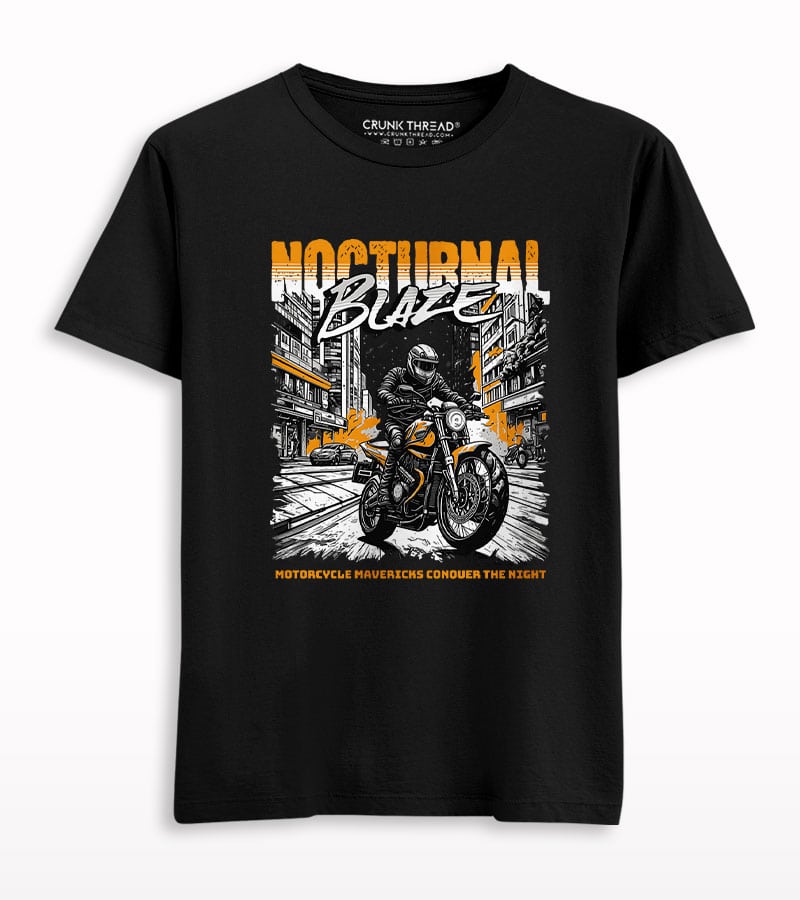 Nocturnal Blaze T-shirt - Crunk Thread