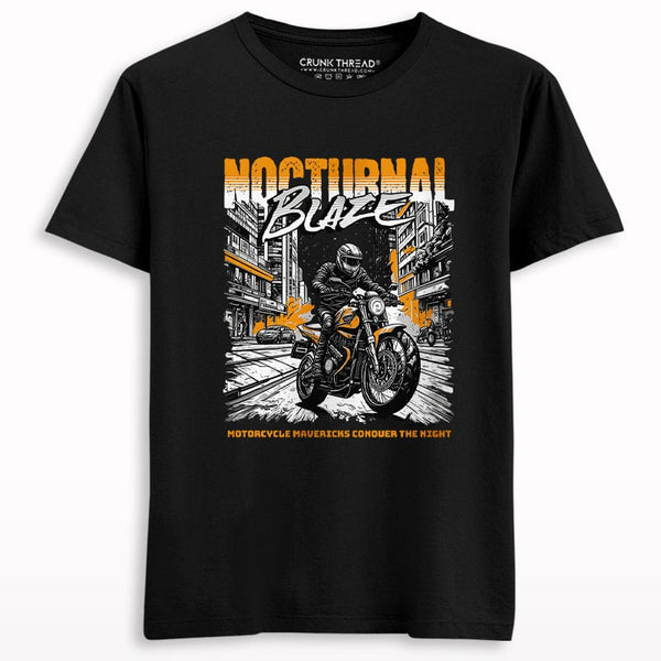 Nocturnal Blaze T-shirt - Crunk Thread