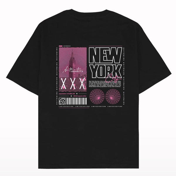 Newyork City Streetstyle Oversized T-shirt - Crunk Thread