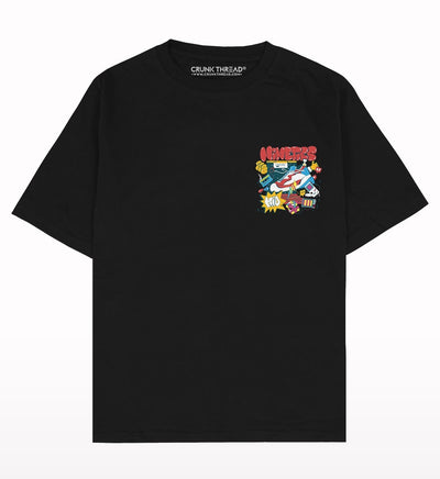 Nineties Kid Oversized T-shirt - Crunk Thread