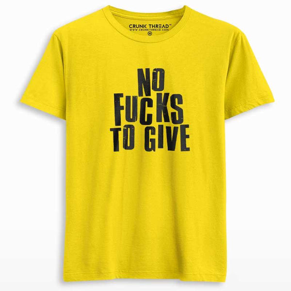 No fucks to give Men's T-shirt - Crunk Thread