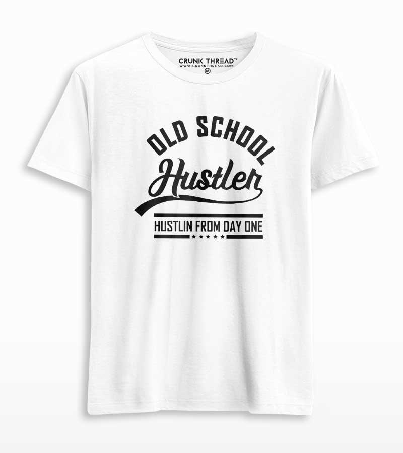 Old School Hustler Men's Printed T-shirt - Crunk Thread
