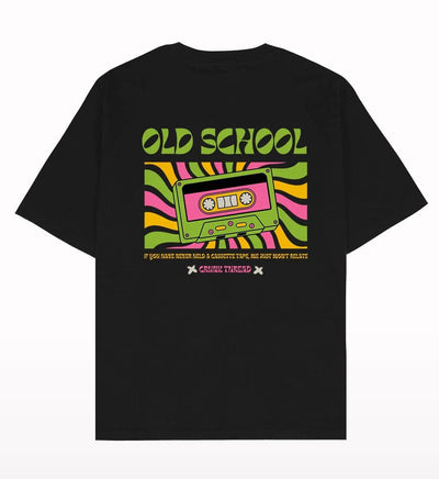 Old School Oversized T-shirt - Crunk Thread