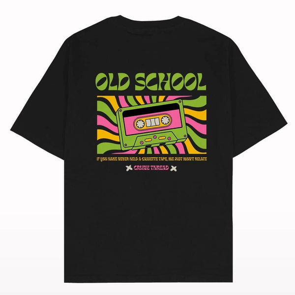Old School Oversized T-shirt - Crunk Thread