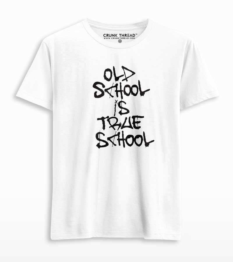 Old School Is True School Unisex Printed T-shirt - Crunk Thread