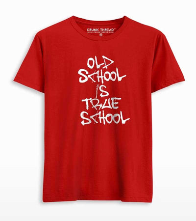 Old School Is True School Unisex Printed T-shirt - Crunk Thread