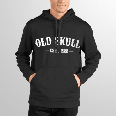 Old Skull Men's Hoodie - Crunk Thread
