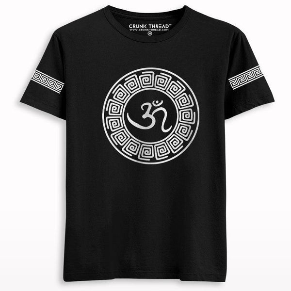 Om greek mandala T-shirt - Crunk Thread