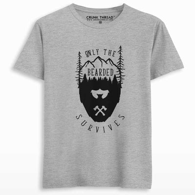 Bearded wanderer T-shirt - Crunk Thread